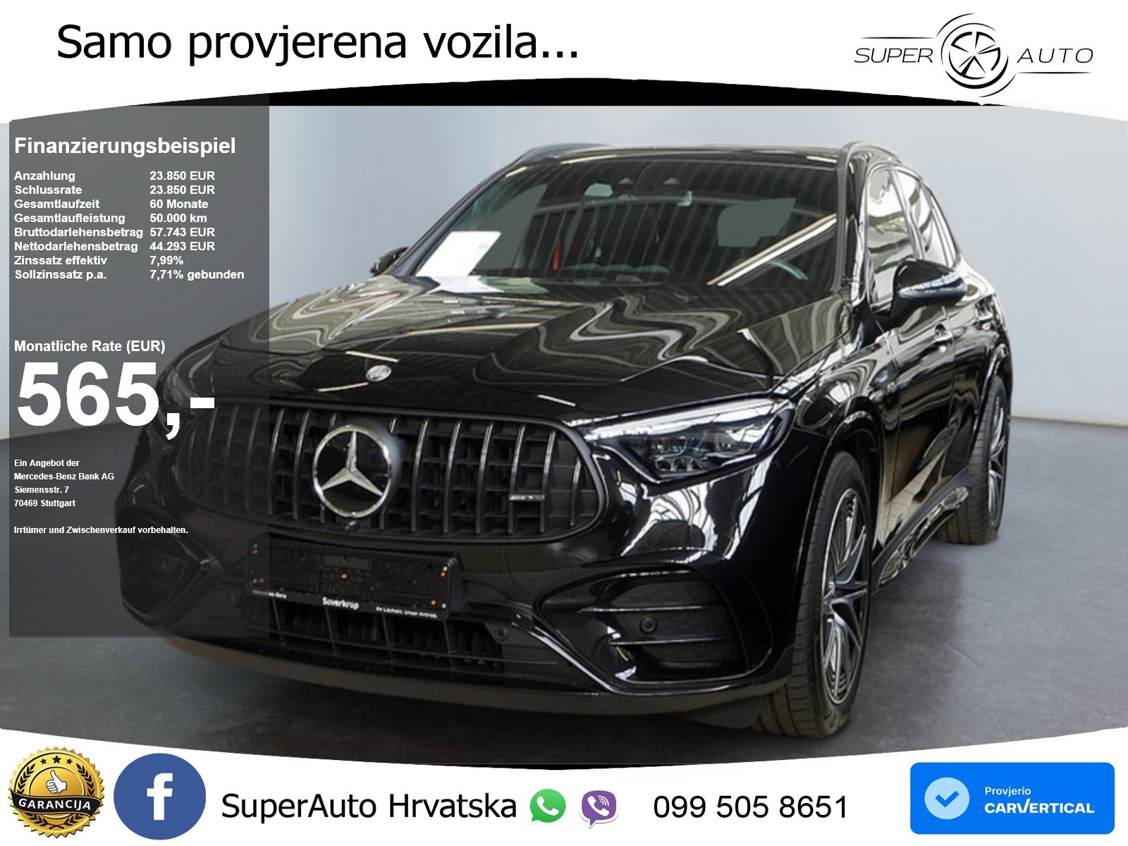 Mercedes AMG GLC 43 (421 KS) 4MATIC AMG SPEEDSHIFT MCT 9G ACC+GR SJED+360+PANO