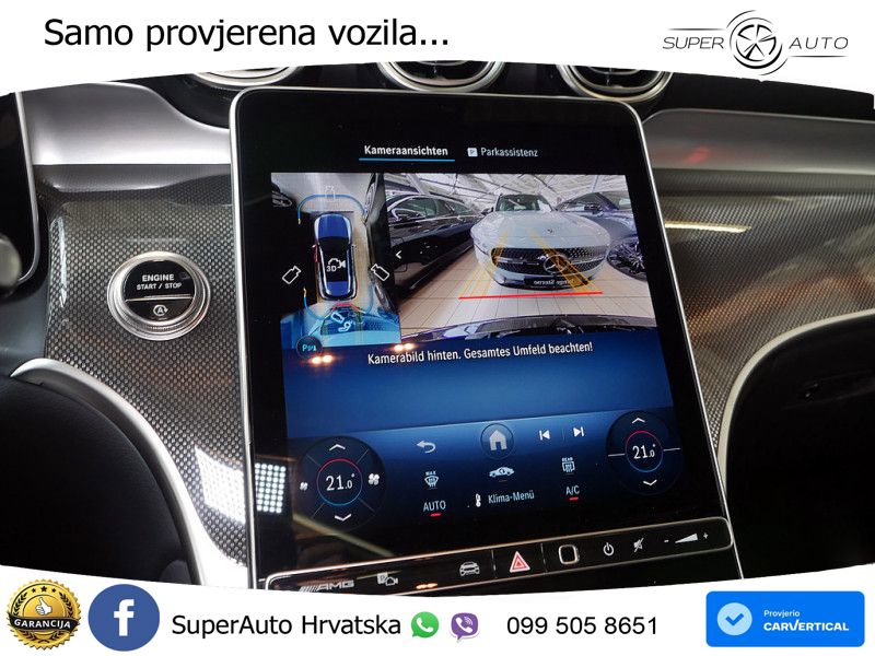Mercedes AMG GLC 43 (421 KS) 4MATIC AMG SPEEDSHIFT MCT 9G ACC+GR SJED+360+PANO