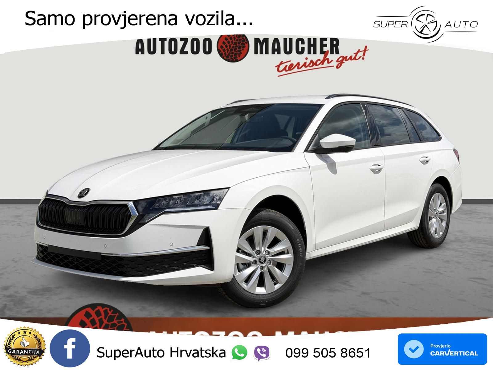 Škoda Octavia Combi 1.5 TSI (116 KS) DSG Selection LED+GR SJED+ACC