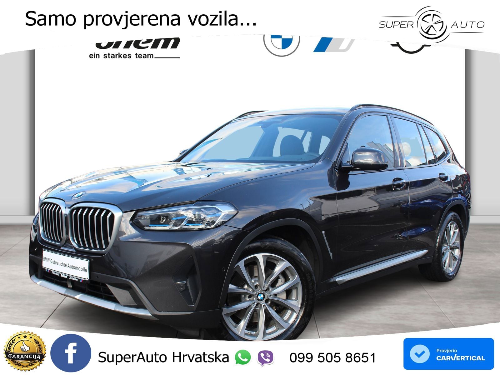 BMW X3 30d xDrive Steptronic LED+GR SJED+ACC