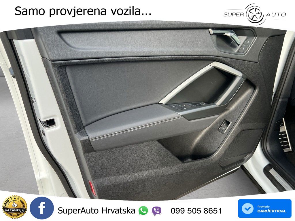 Audi Q3 Sportback 40 TDI (200 KS) quattro S tronic S line LED+GR SJED+ACC