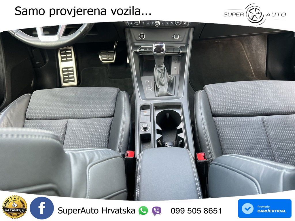 Audi Q3 Sportback 40 TDI (200 KS) quattro S tronic S line LED+GR SJED+ACC