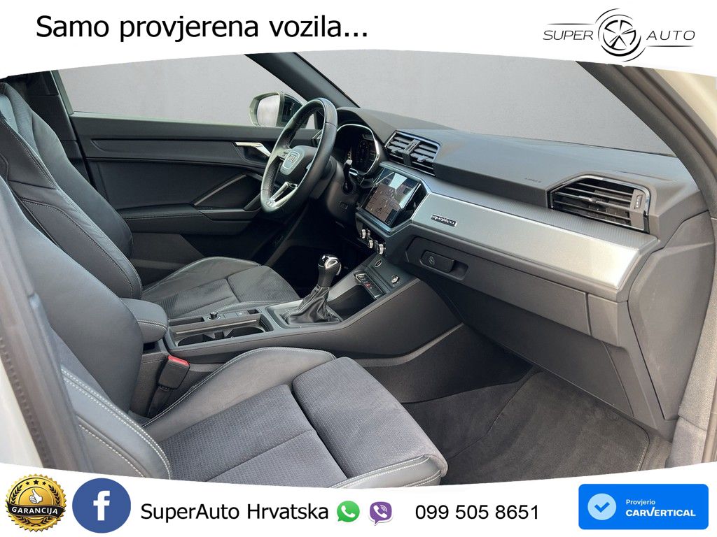 Audi Q3 Sportback 40 TDI (200 KS) quattro S tronic S line LED+GR SJED+ACC