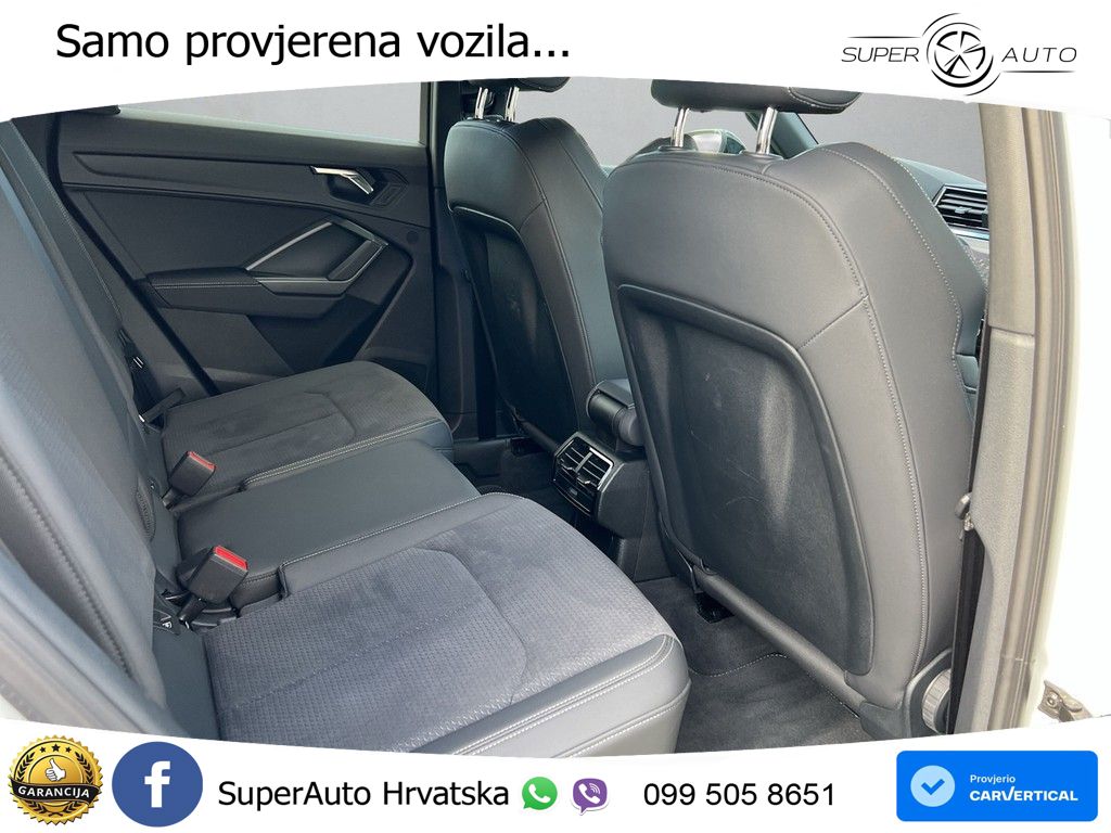 Audi Q3 Sportback 40 TDI (200 KS) quattro S tronic S line LED+GR SJED+ACC