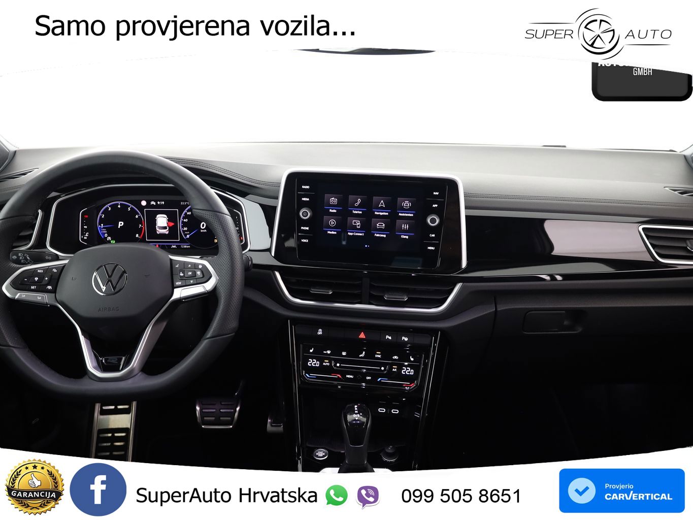 Volkswagen T-Roc 1.5 TSI (150 KS) DSG LED+GR SJED+ACC