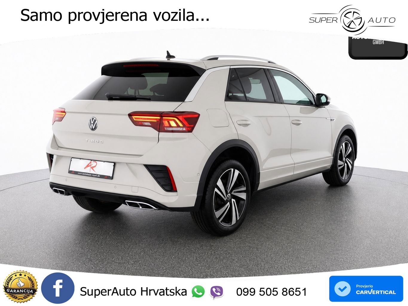 Volkswagen T-Roc 1.5 TSI (150 KS) DSG LED+GR SJED+ACC