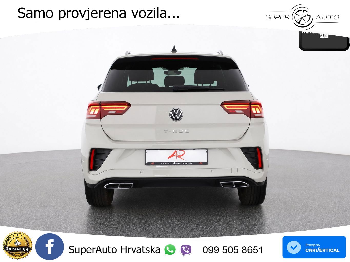 Volkswagen T-Roc 1.5 TSI (150 KS) DSG LED+GR SJED+ACC