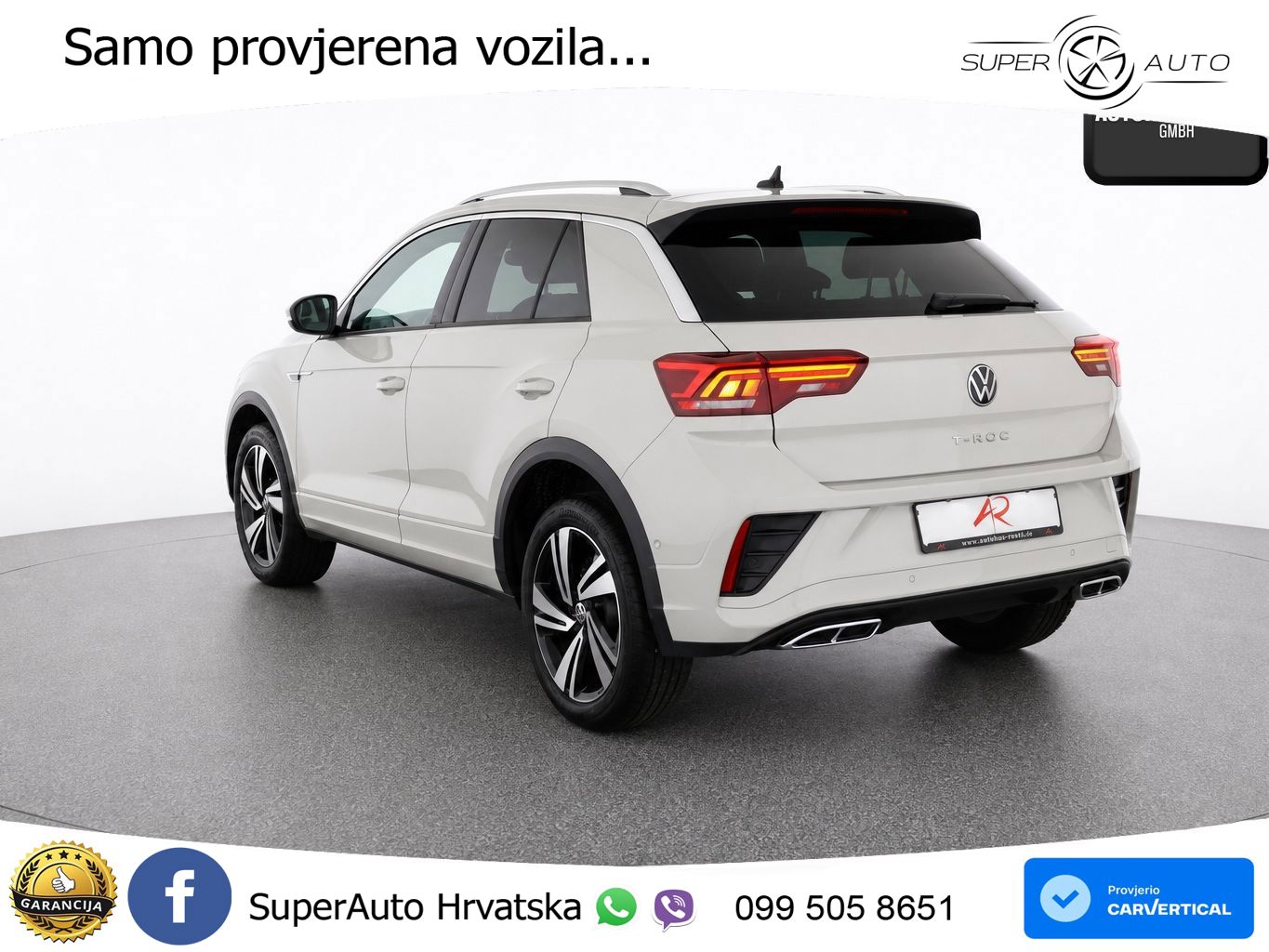 Volkswagen T-Roc 1.5 TSI (150 KS) DSG LED+GR SJED+ACC