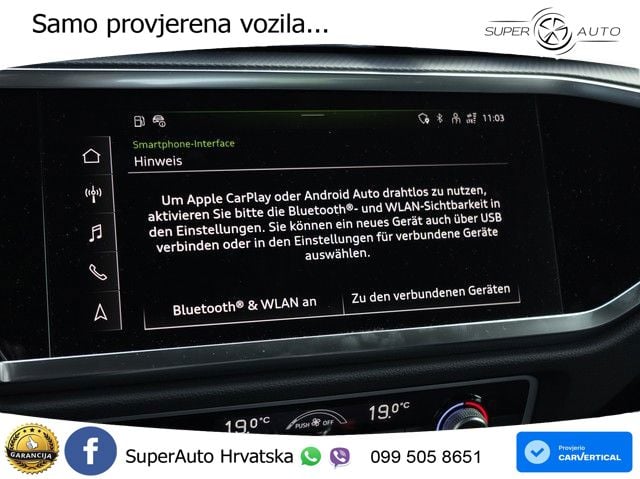 Audi Q3 1.5 TFSI (150 KS) S tronic advanced LED+GR SJED+ACC