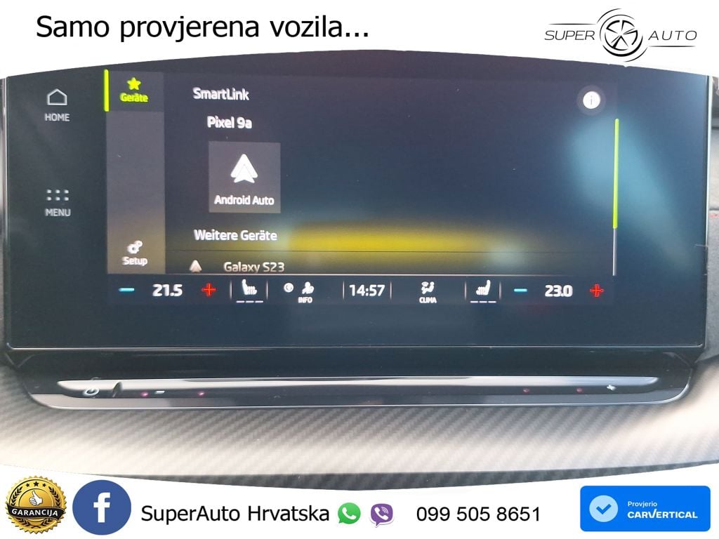 Škoda Octavia Combi RS 2.0 TDI (200 KS) DSG