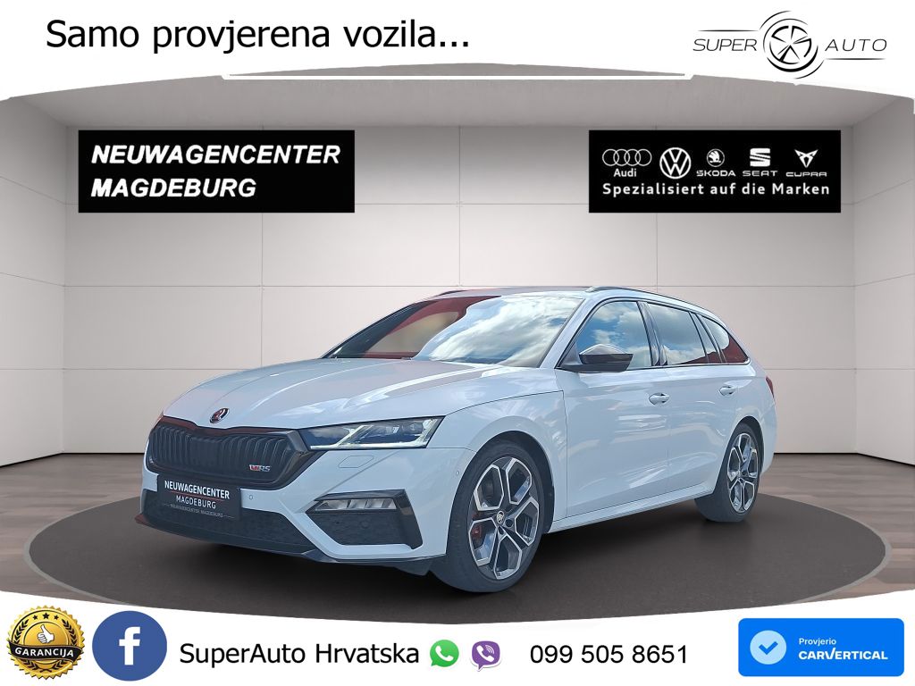 Škoda Octavia Combi RS 2.0 TDI (200 KS) DSG