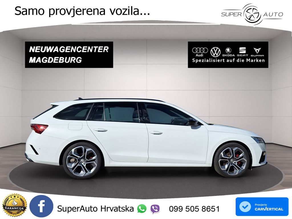 Škoda Octavia Combi RS 2.0 TDI (200 KS) DSG