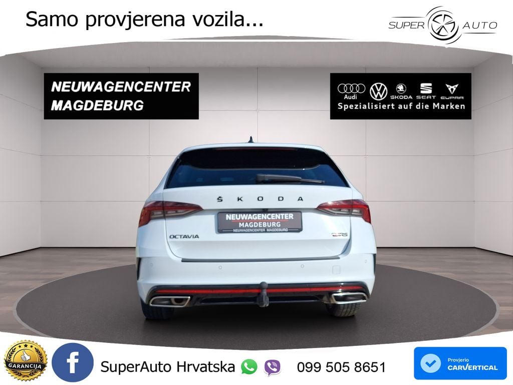 Škoda Octavia Combi RS 2.0 TDI (200 KS) DSG