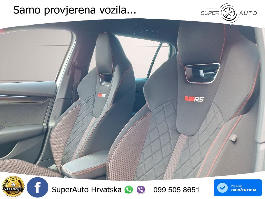 Škoda Octavia Combi RS 2.0 TDI (200 KS) DSG