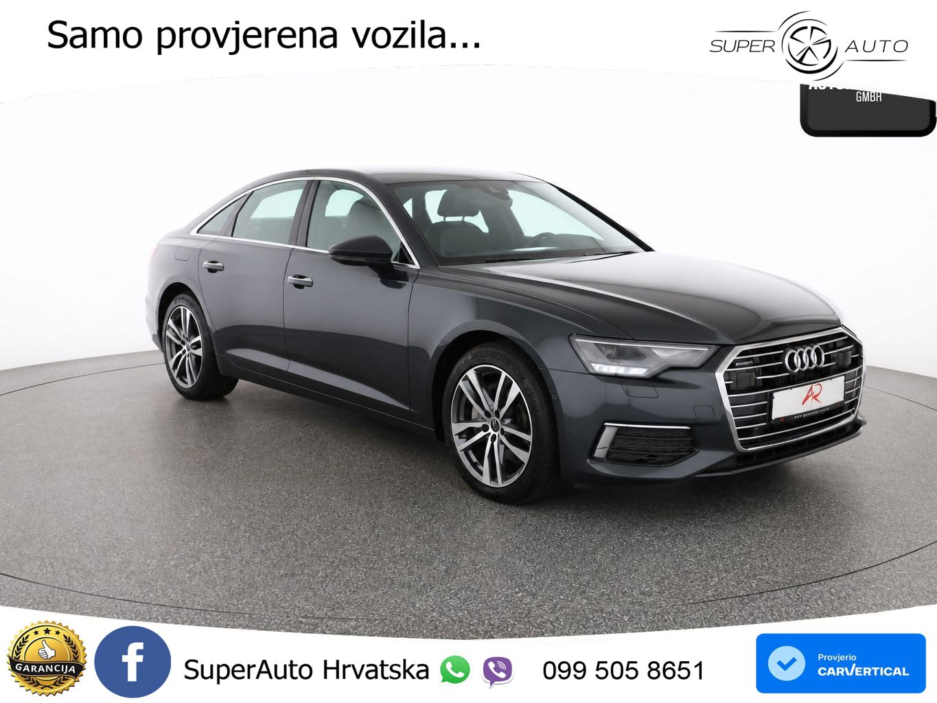 Audi A6 45 TDI V6 (245 KS) quattro ultra S tronic S line LED+GR SJED+ACC