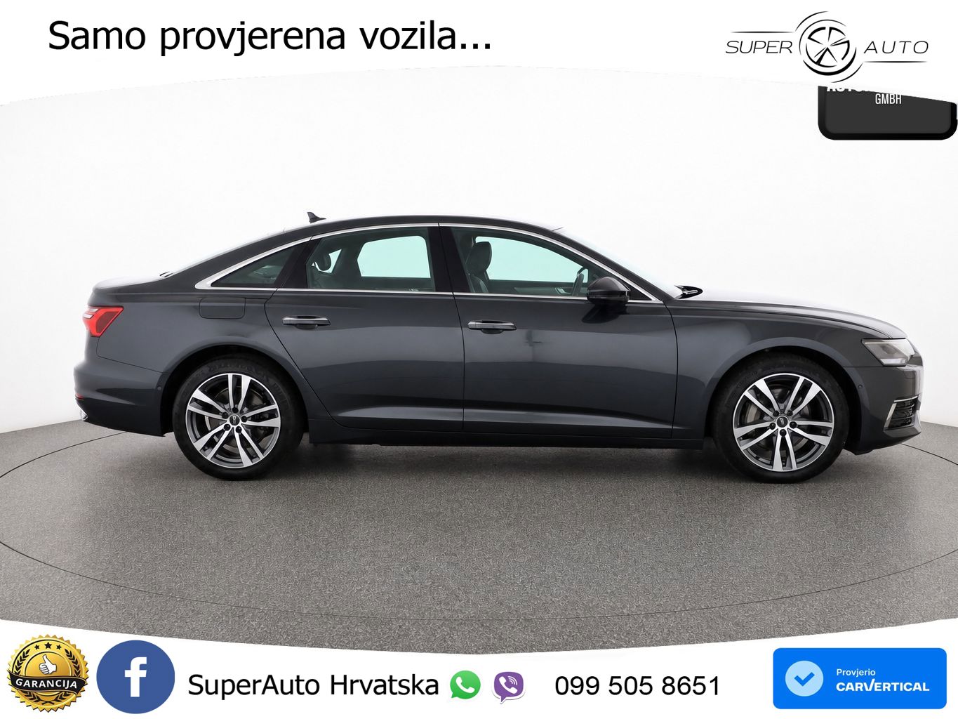 Audi A6 45 TDI V6 (245 KS) quattro ultra S tronic S line LED+GR SJED+ACC