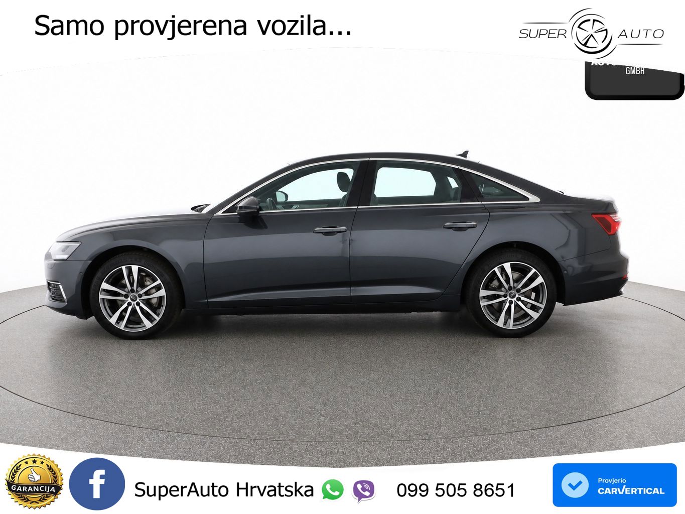 Audi A6 45 TDI V6 (245 KS) quattro ultra S tronic S line LED+GR SJED+ACC