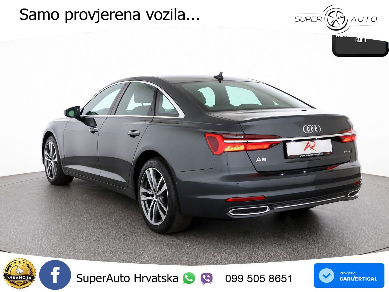 Audi A6 45 TDI V6 (245 KS) quattro ultra S tronic S line LED+GR SJED+ACC