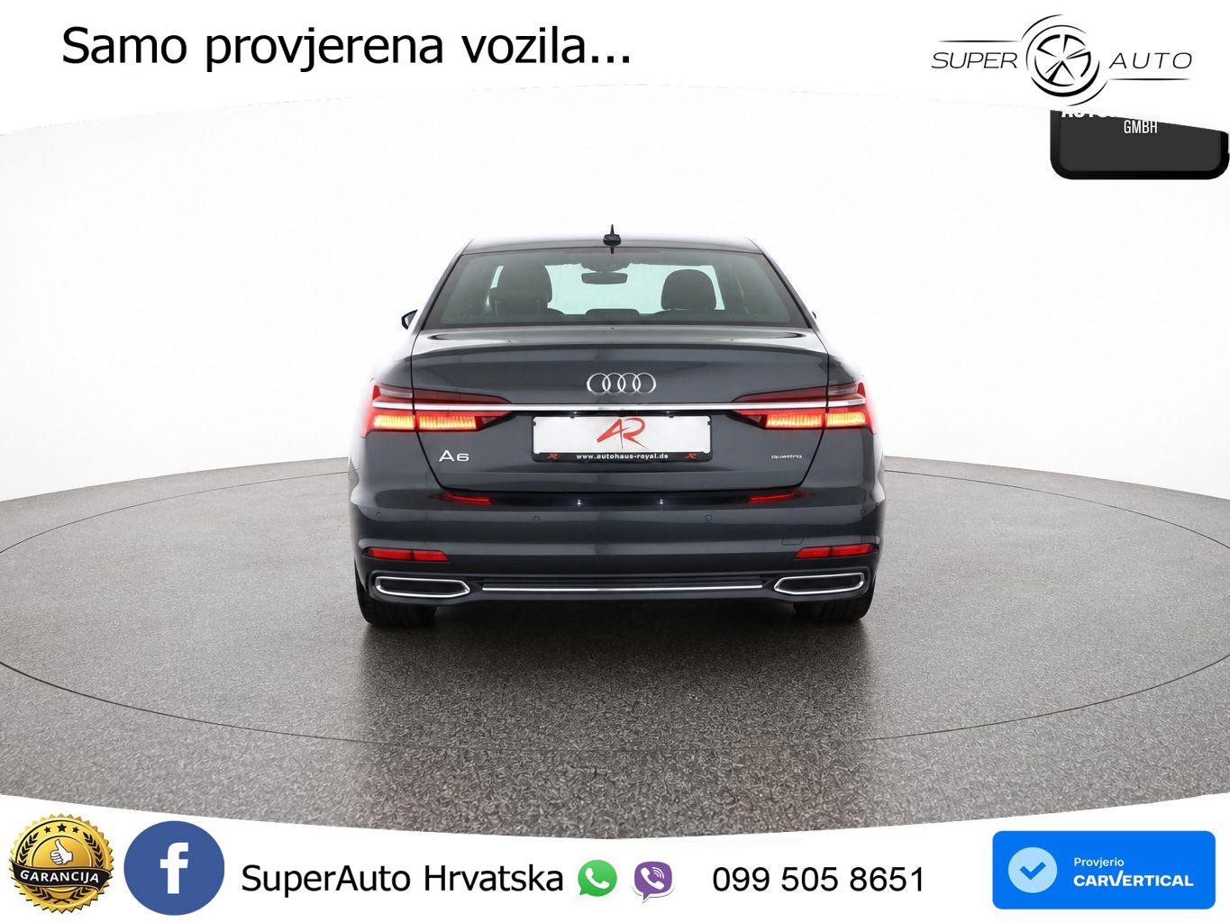 Audi A6 45 TDI V6 (245 KS) quattro ultra S tronic S line LED+GR SJED+ACC