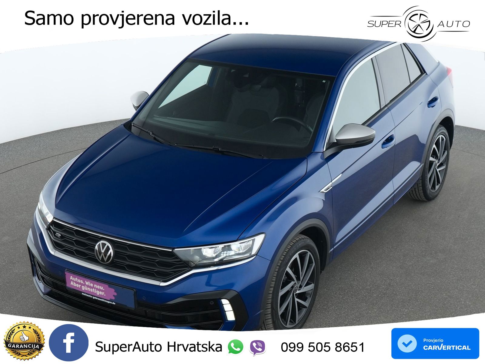 Volkswagen T-Roc I R 2.0 TSI (300 KS) OPF 4M DSG LED+GR SJED+ACC