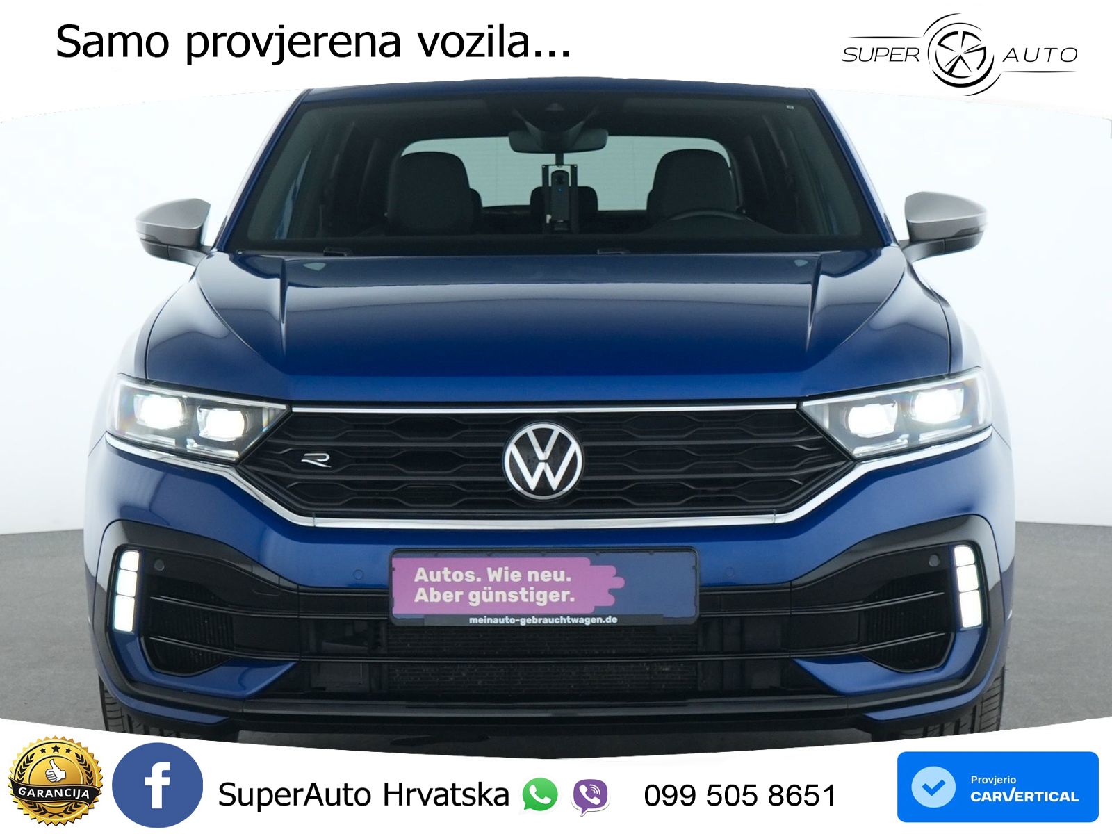 Volkswagen T-Roc I R 2.0 TSI (300 KS) OPF 4M DSG LED+GR SJED+ACC