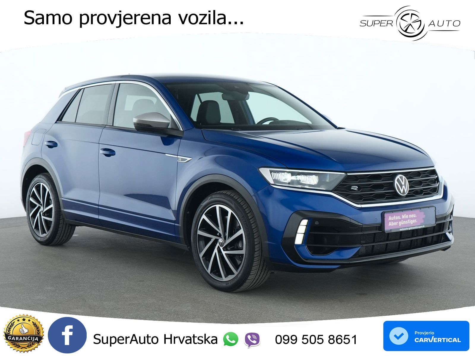 Volkswagen T-Roc I R 2.0 TSI (300 KS) OPF 4M DSG LED+GR SJED+ACC