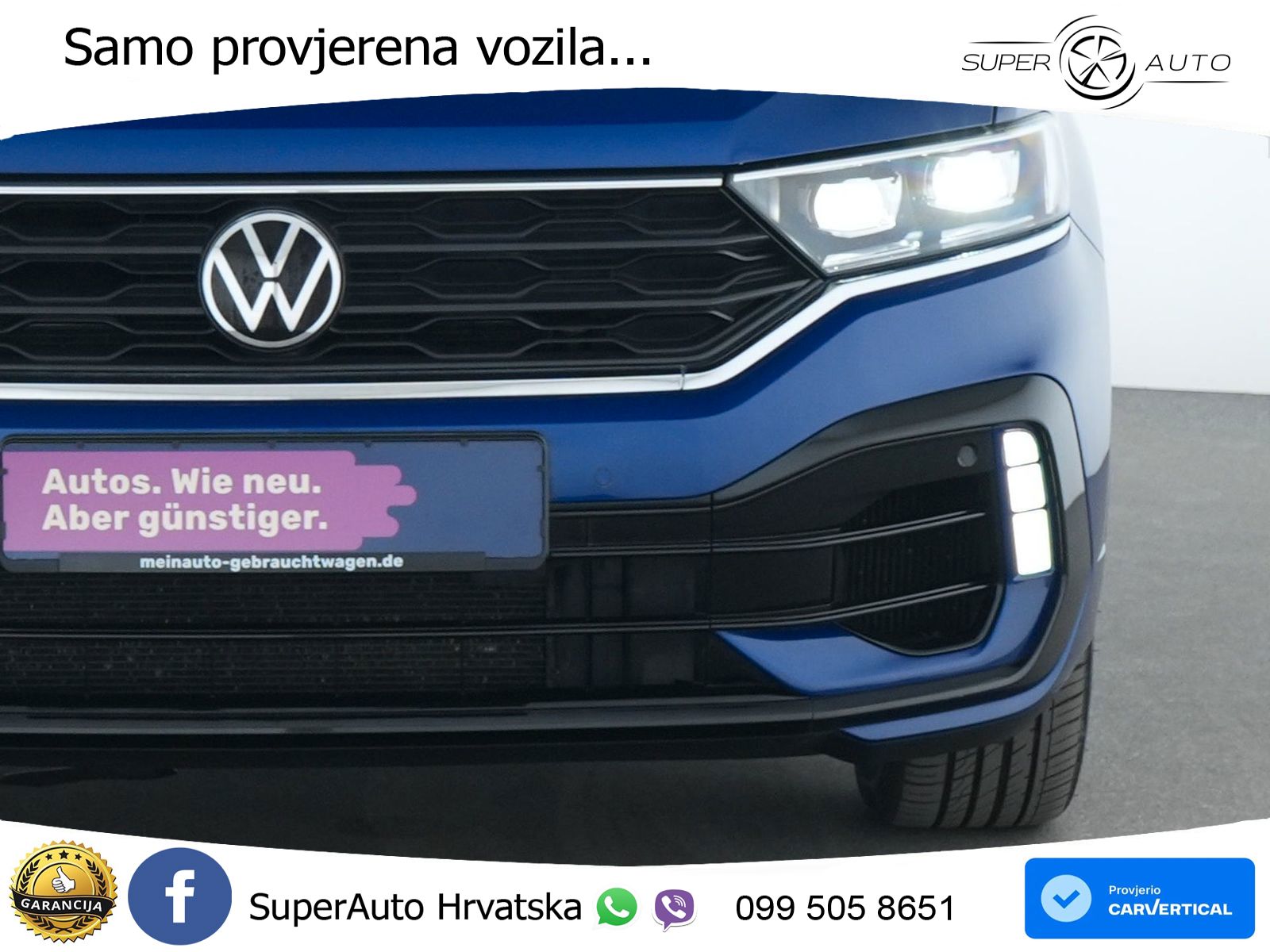 Volkswagen T-Roc I R 2.0 TSI (300 KS) OPF 4M DSG LED+GR SJED+ACC