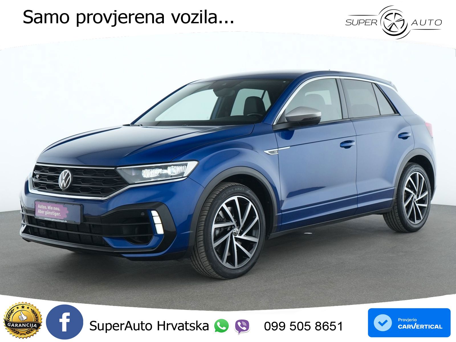 Volkswagen T-Roc I R 2.0 TSI (300 KS) OPF 4M DSG LED+GR SJED+ACC