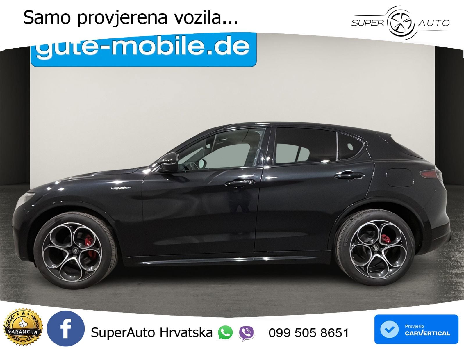 Alfa Romeo Stelvio 2.2 MultiJet II (210 KS) Q4 Automatic MATRIX+GR SJED+KAM