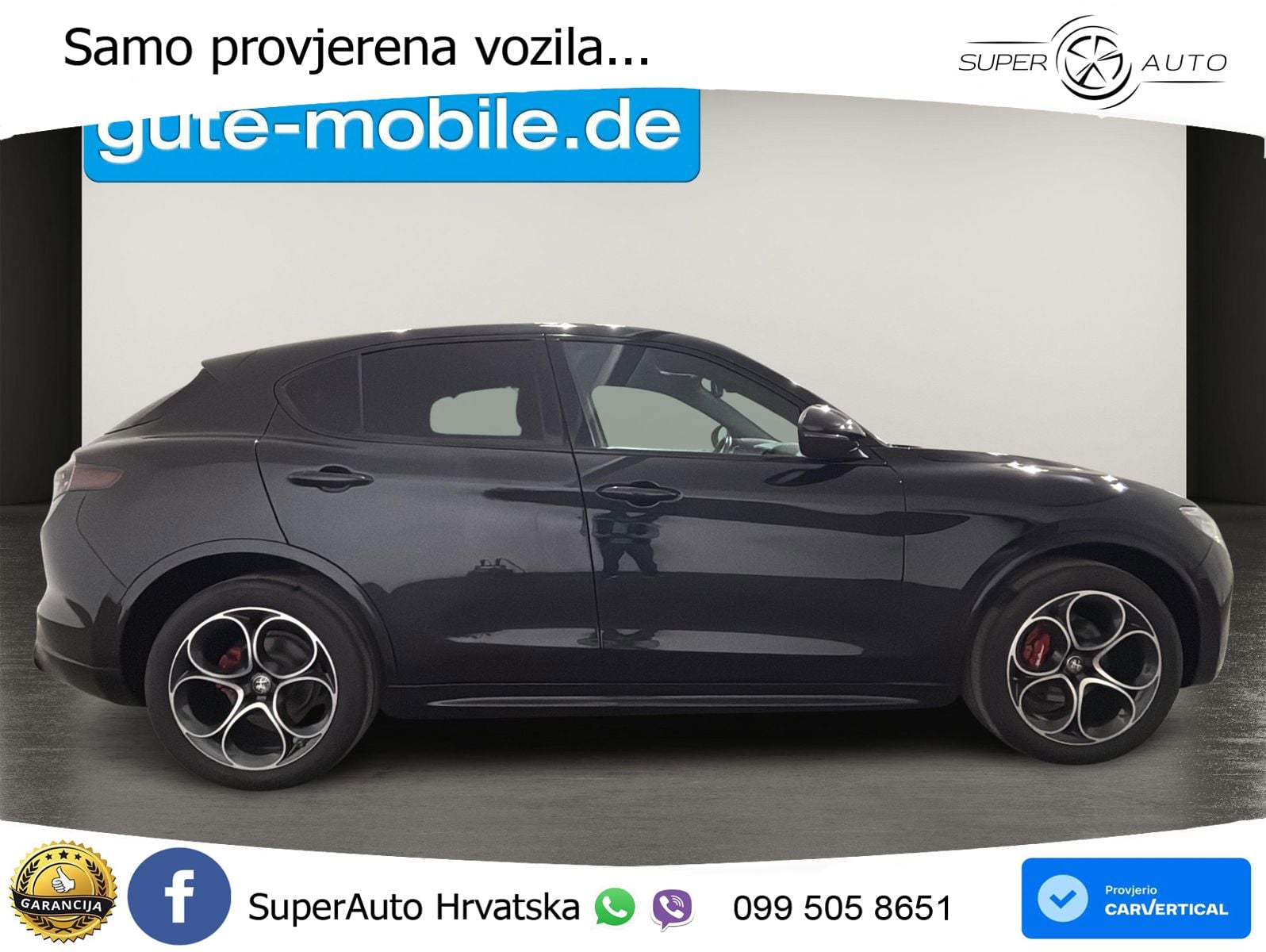 Alfa Romeo Stelvio 2.2 MultiJet II (210 KS) Q4 Automatic MATRIX+GR SJED+KAM