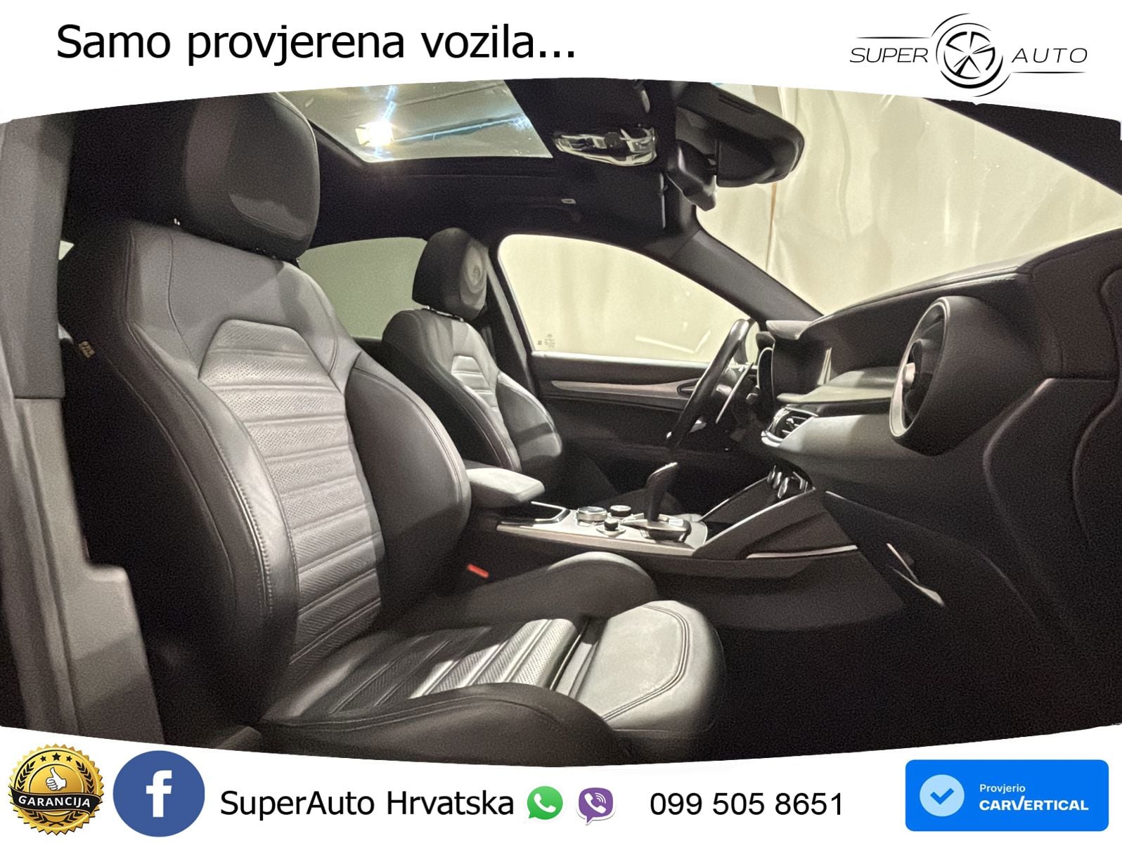 Alfa Romeo Stelvio 2.2 MultiJet II (210 KS) Q4 Automatic MATRIX+GR SJED+KAM