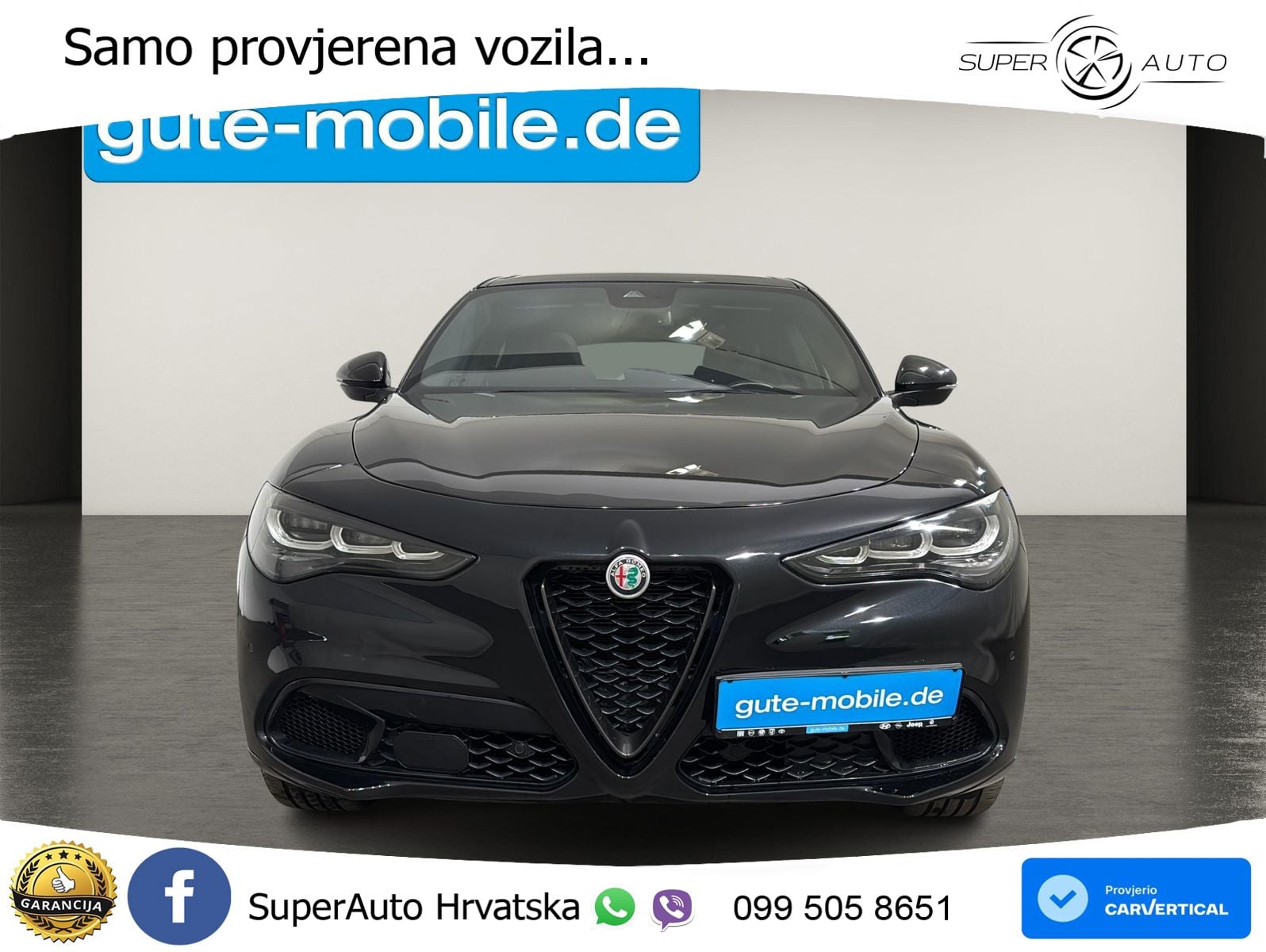Alfa Romeo Stelvio 2.2 MultiJet II (210 KS) Q4 Automatic MATRIX+GR SJED+KAM