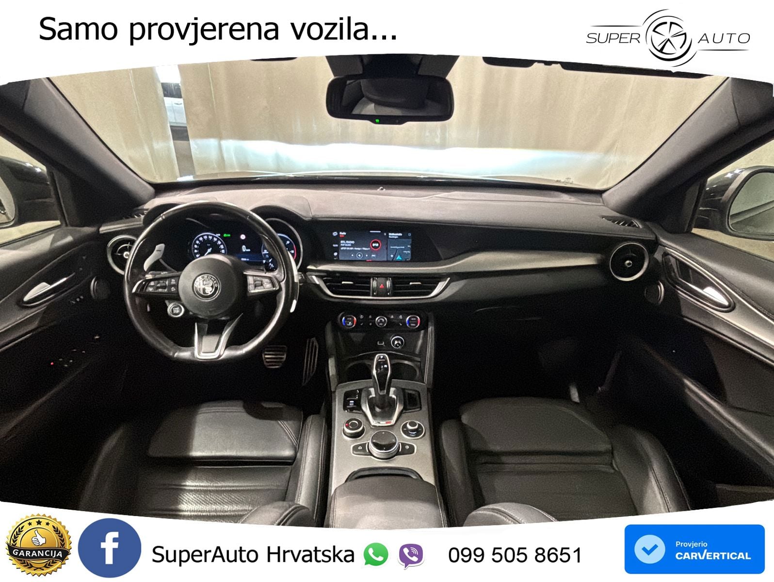 Alfa Romeo Stelvio 2.2 MultiJet II (210 KS) Q4 Automatic MATRIX+GR SJED+KAM