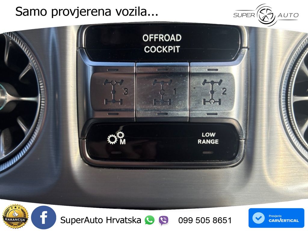 Mercedes G 500 Long (449 KS) 4MATIC 9G-TRONIC AMG LED+GR SJED+ACC