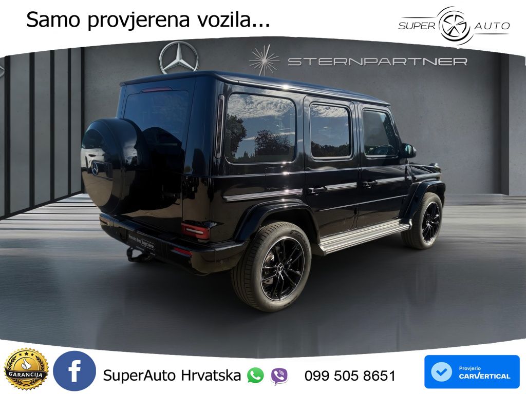 Mercedes G 500 Long (449 KS) 4MATIC 9G-TRONIC AMG LED+GR SJED+ACC