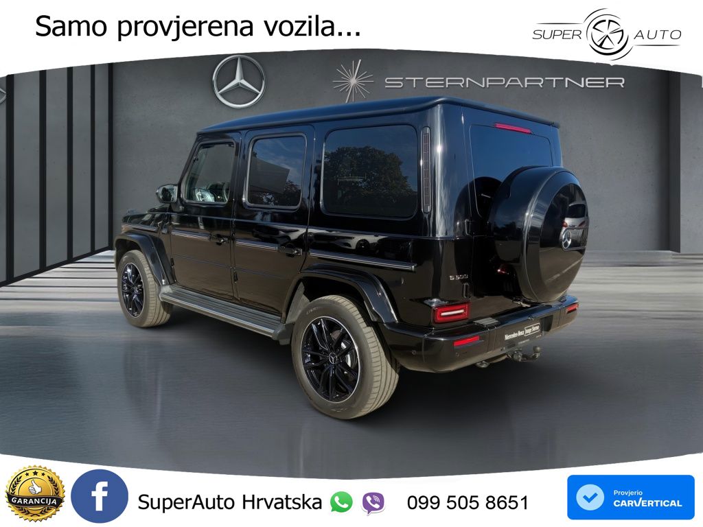 Mercedes G 500 Long (449 KS) 4MATIC 9G-TRONIC AMG LED+GR SJED+ACC