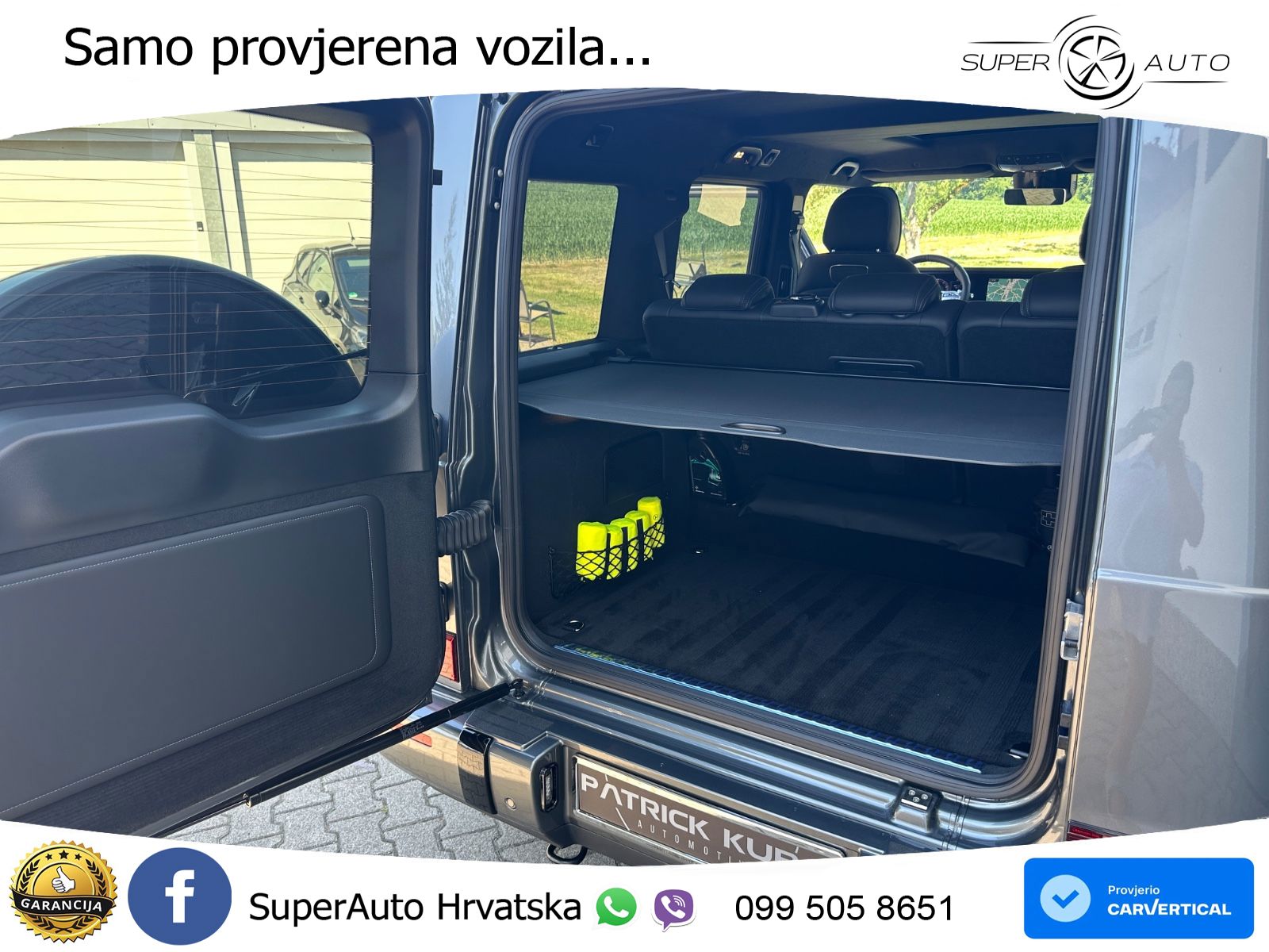 Mercedes AMG G 63 Long V8 (585 KS) 4MATIC 9G-TRONIC AMG SPEEDSHIFT PLUS LED+GR SJED+ACC