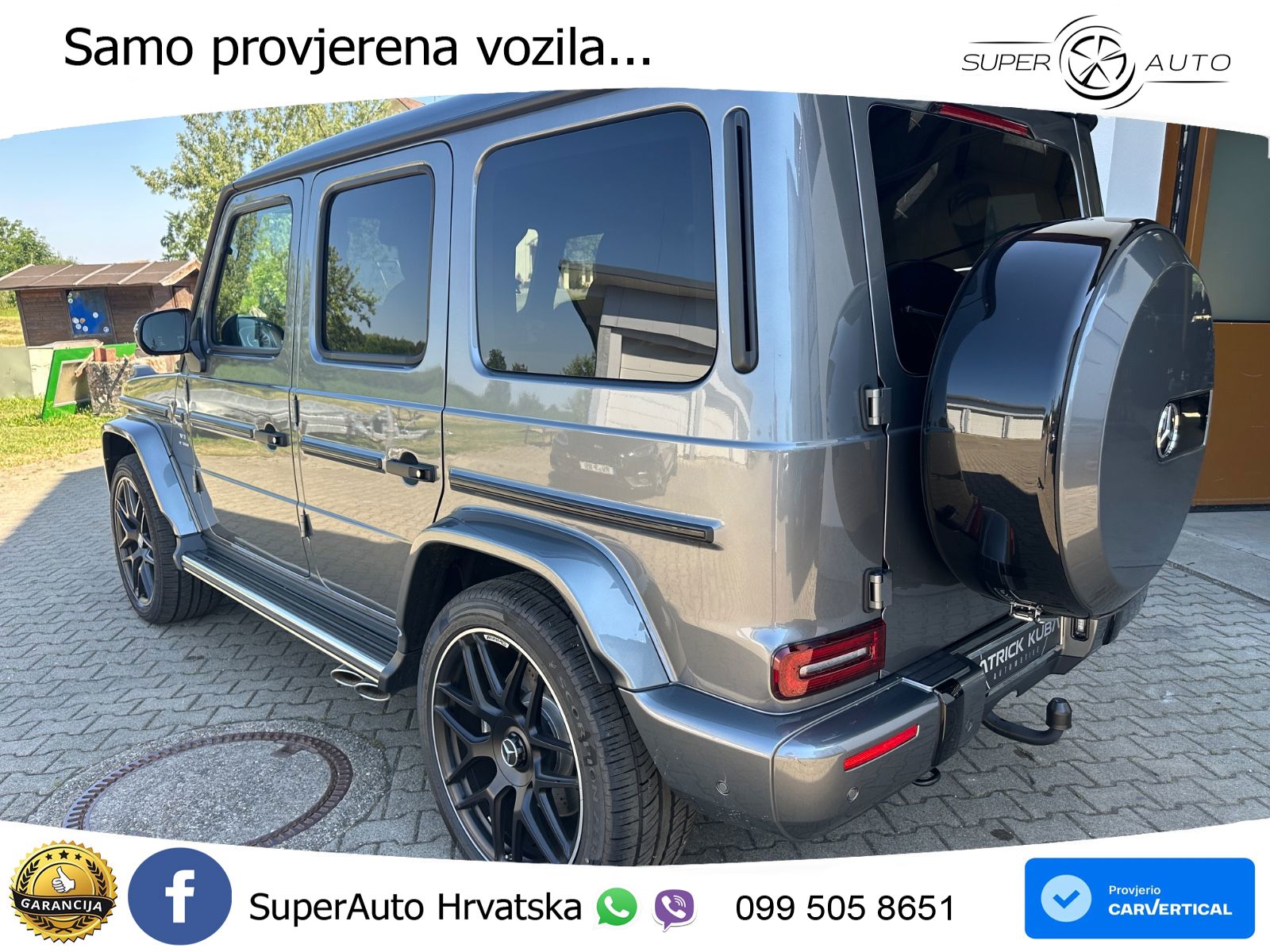 Mercedes AMG G 63 Long V8 (585 KS) 4MATIC 9G-TRONIC AMG SPEEDSHIFT PLUS LED+GR SJED+ACC