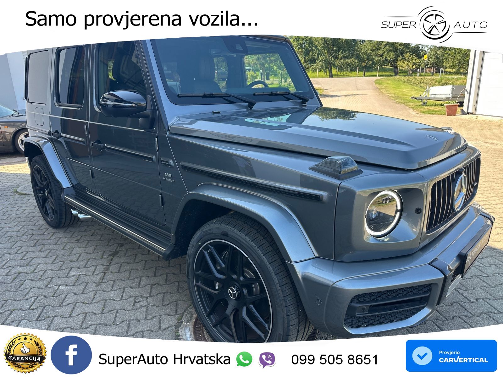Mercedes AMG G 63 Long V8 (585 KS) 4MATIC 9G-TRONIC AMG SPEEDSHIFT PLUS LED+GR SJED+ACC