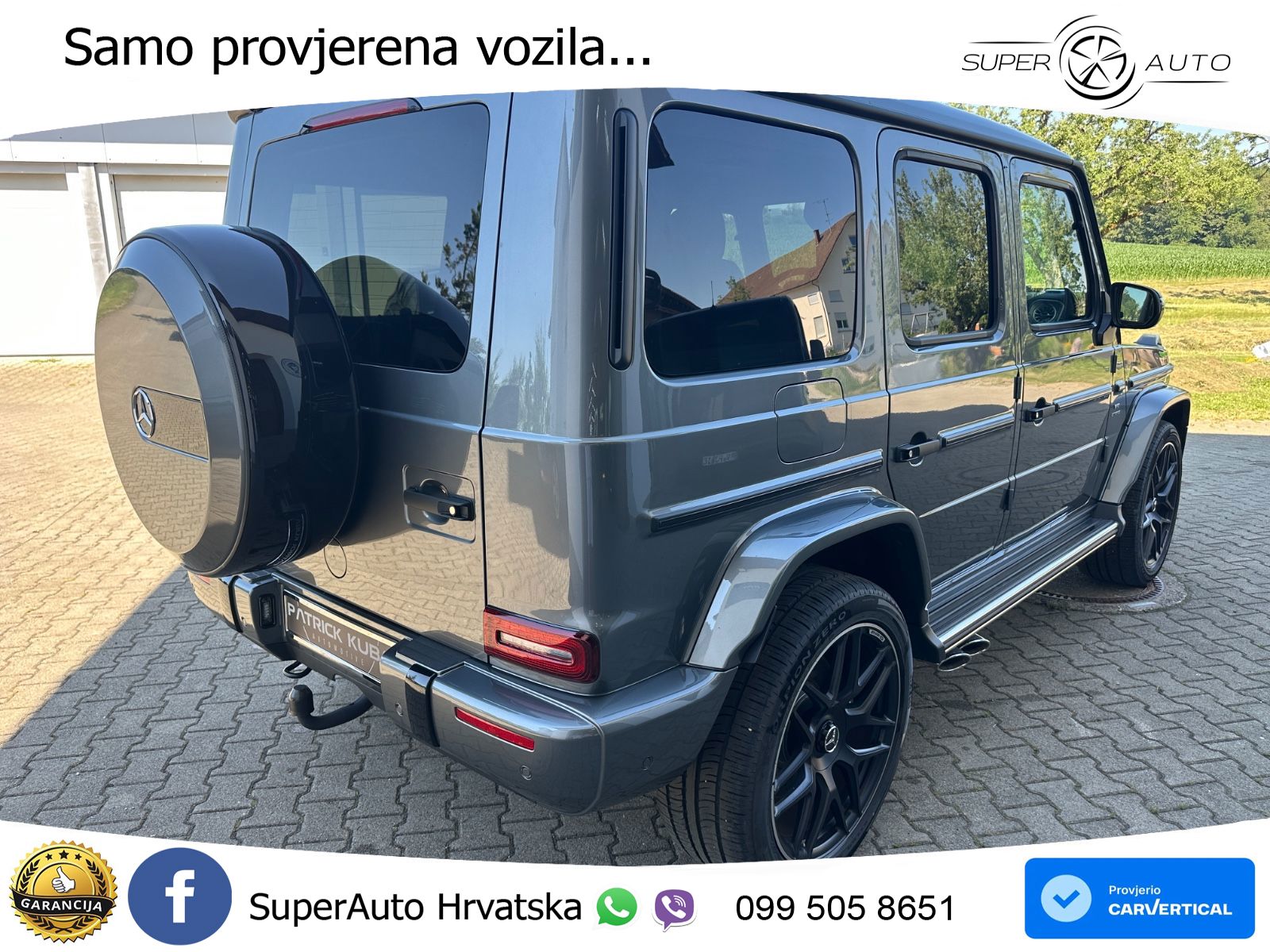 Mercedes AMG G 63 Long V8 (585 KS) 4MATIC 9G-TRONIC AMG SPEEDSHIFT PLUS LED+GR SJED+ACC