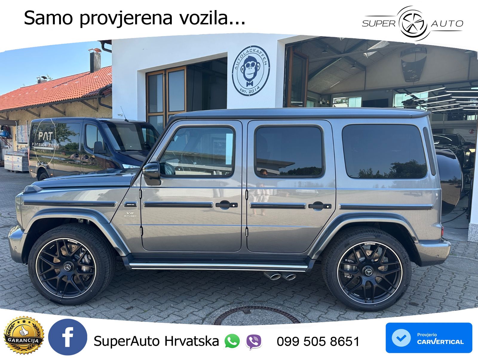 Mercedes AMG G 63 Long V8 (585 KS) 4MATIC 9G-TRONIC AMG SPEEDSHIFT PLUS LED+GR SJED+ACC