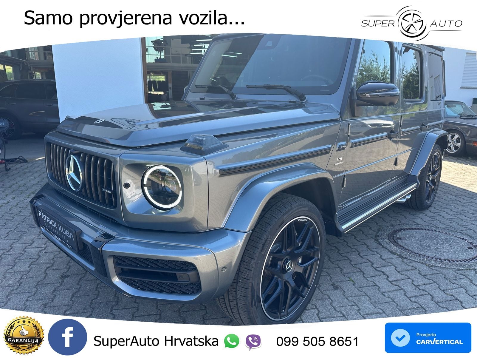 Mercedes AMG G 63 Long V8 (585 KS) 4MATIC 9G-TRONIC AMG SPEEDSHIFT PLUS LED+GR SJED+ACC