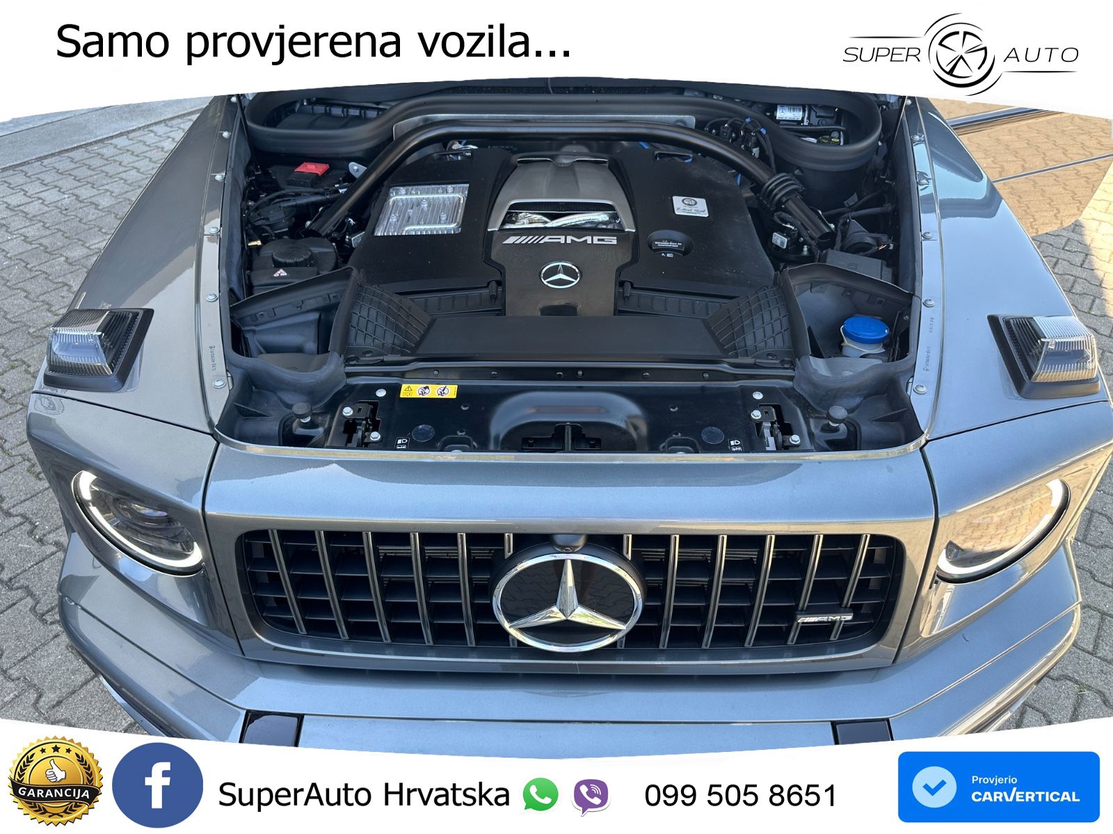 Mercedes AMG G 63 Long V8 (585 KS) 4MATIC 9G-TRONIC AMG SPEEDSHIFT PLUS LED+GR SJED+ACC