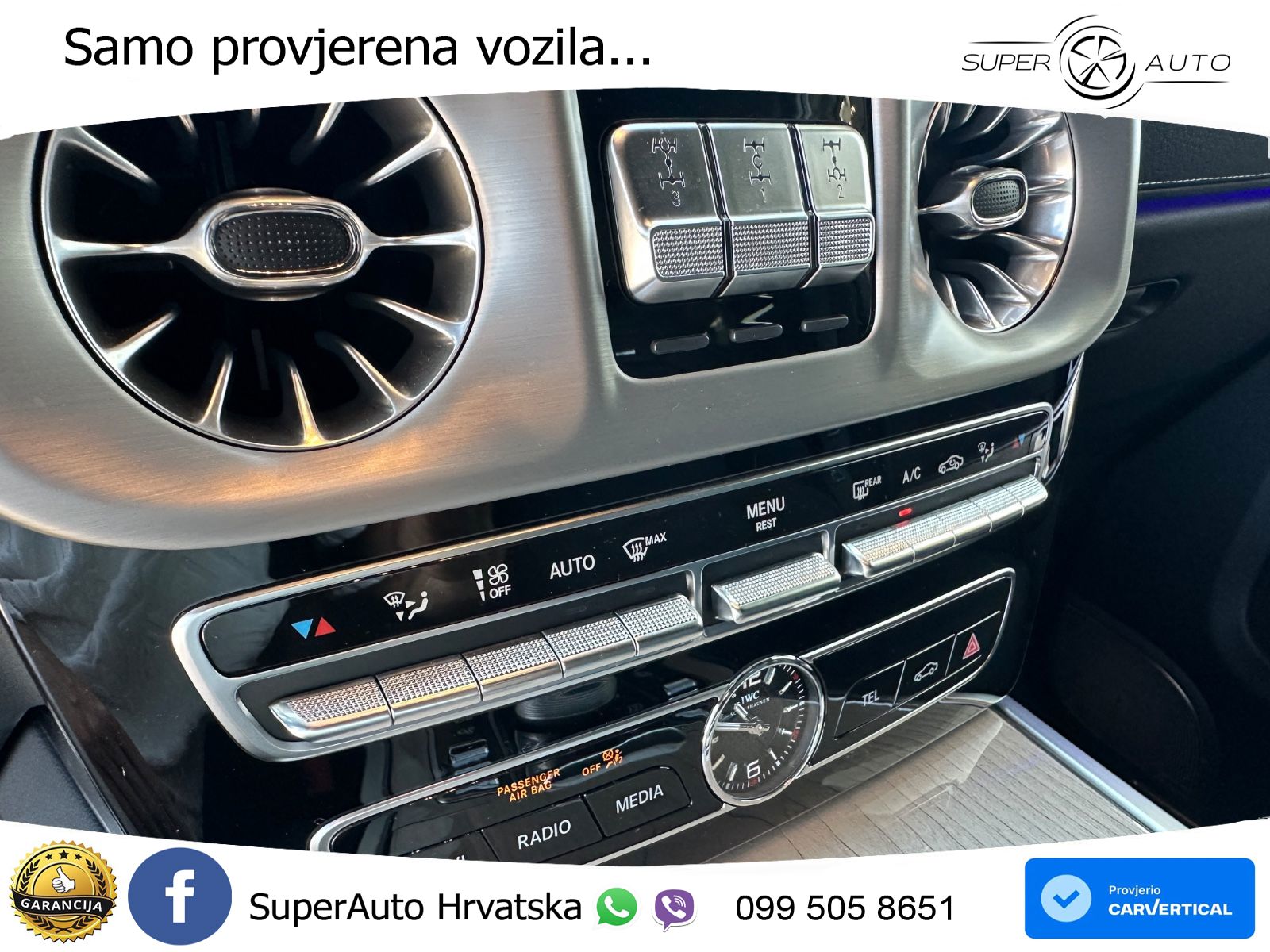 Mercedes AMG G 63 Long V8 (585 KS) 4MATIC 9G-TRONIC AMG SPEEDSHIFT PLUS LED+GR SJED+ACC