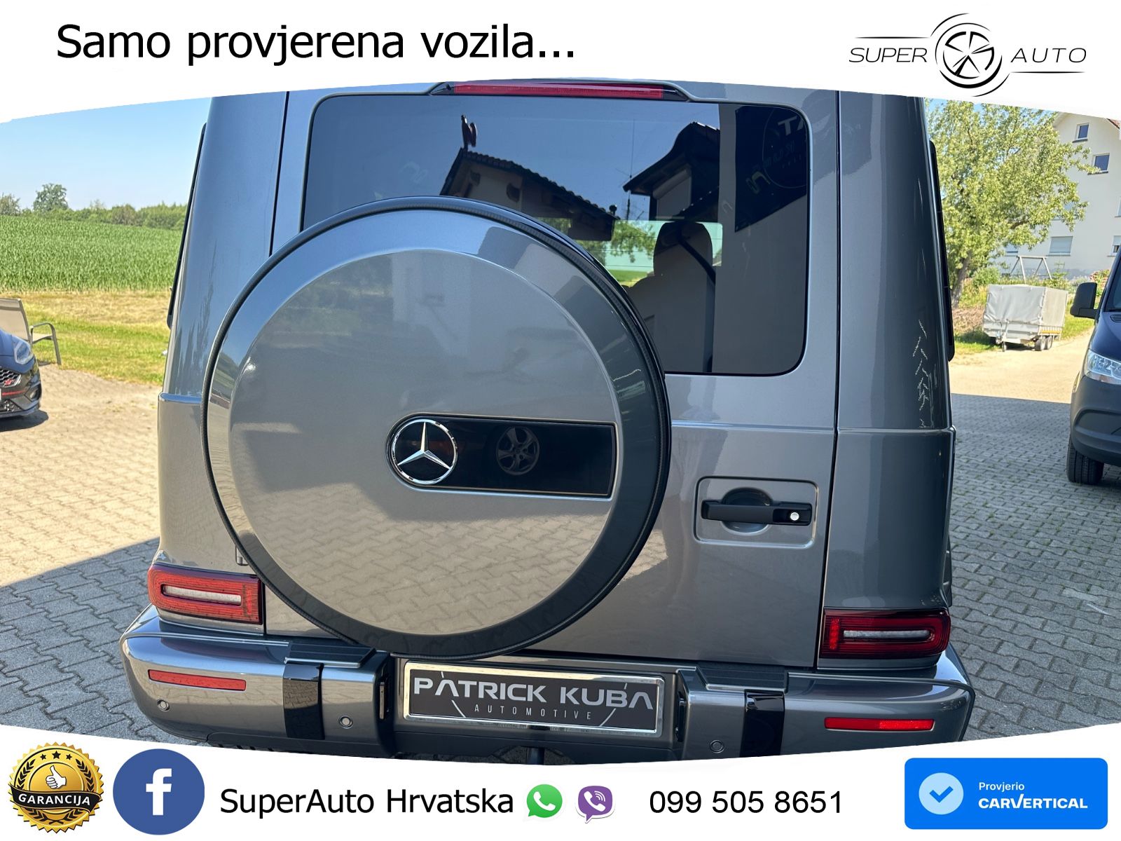 Mercedes AMG G 63 Long V8 (585 KS) 4MATIC 9G-TRONIC AMG SPEEDSHIFT PLUS LED+GR SJED+ACC