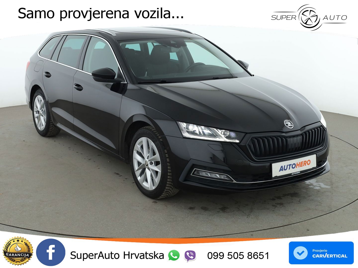 Škoda Octavia Combi 1.5 TSI (150 KS) LED+GR SJED+ACC