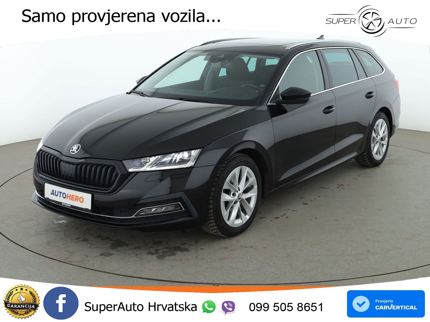 Škoda Octavia Combi 1.5 TSI (150 KS) LED+GR SJED+ACC