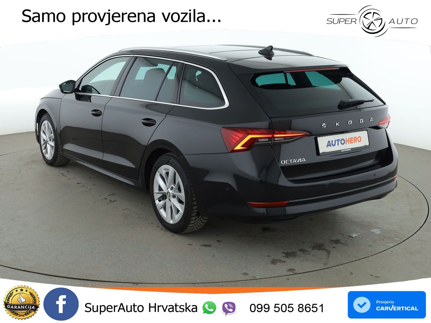 Škoda Octavia Combi 1.5 TSI (150 KS) LED+GR SJED+ACC