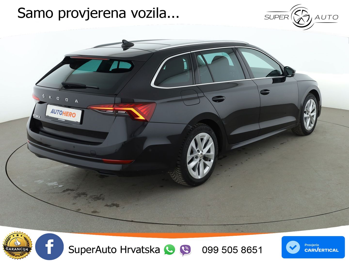Škoda Octavia Combi 1.5 TSI (150 KS) LED+GR SJED+ACC