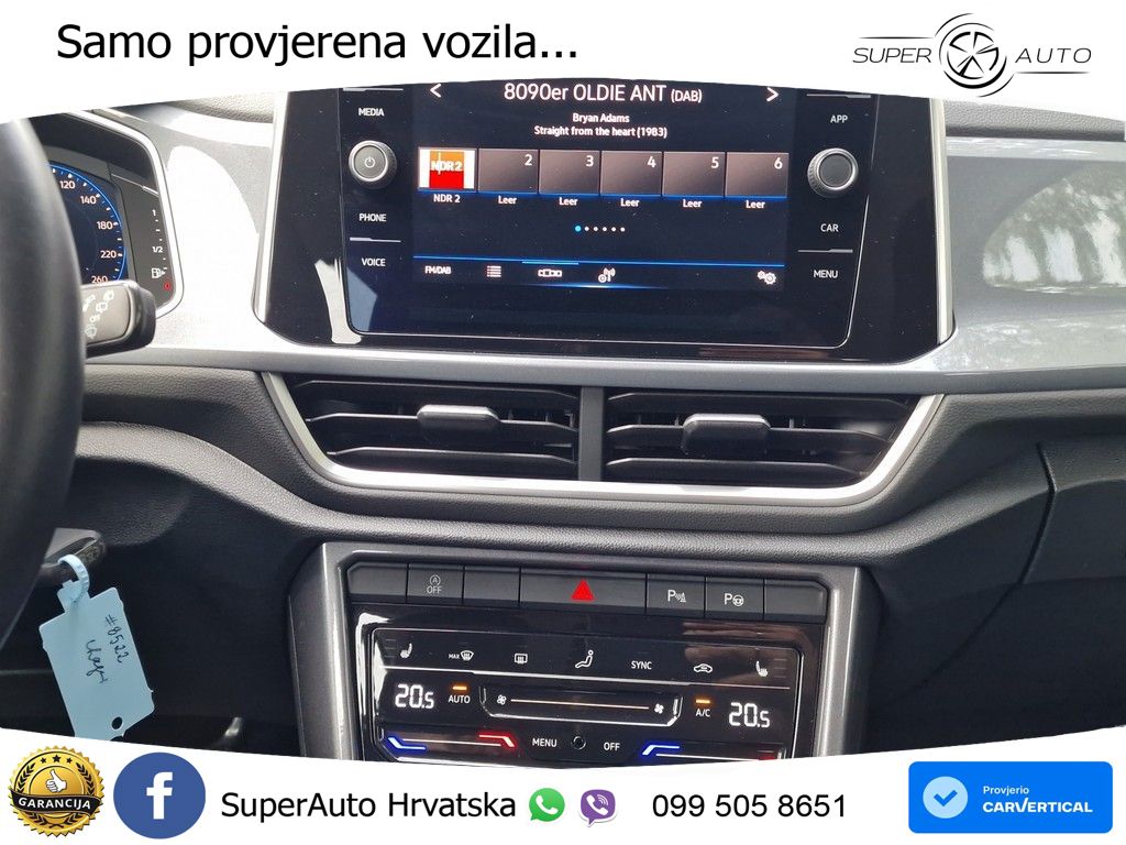 Volkswagen T-Roc 1.5 TSI (150 KS) DSG LED+GR SJED+ACC